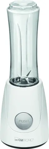 Clatronic SM 3593 W biały / Blender do smoothie / 250 W / 600 ml / 1 prędkość + pulsacja
