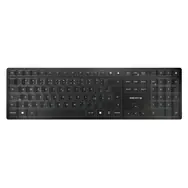 Cherry KW 9100 SLIM czarny / Klawiatura / Układ CZ+ SK / 108 klawiszy / USB-C