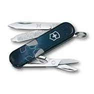 VICTORINOX CLASSIC SD Zodiac Gemini / Scyzoryk / Stal / Liczba funkcji: 7 / Długość: 58 mm