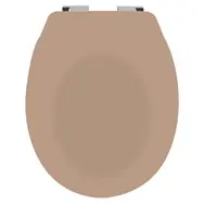 Deska sedesowa Spirella NEELA matowa cappuccino / wolnoopadająca / Thermodur duroplast