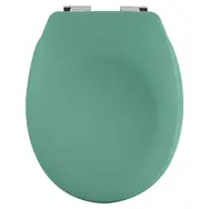 Spirella NEELA zielona / deska sedesowa / wolnoopadająca / Thermodur Duroplast / zawiasy chromowane