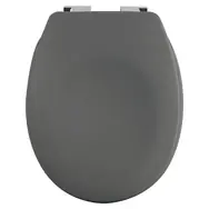 Deska sedesowa Spirella NEELA matowa szara / wolnoopadająca / duroplast