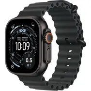 Apple Watch Ultra 3 (2025) GPS+Cellular 49 mm Czarna tytanowa koperta - pasek Black Ocean / 130-200 mm 