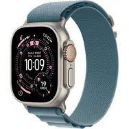 Apple Watch Ultra 3 (2025) GPS+Cellular 49 mm, obudowa tytanowa - jasnoniebieski, alpejski błękit (L) / 165-210 mm 