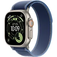 Apple Watch Ultra 3 (2025) GPS+Cellular 49 mm, tytanowa obudowa - Blue Trail (M/L) / 145-220 mm