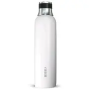 Brita Mała butelka ze stali nierdzewnej biała / do urządzenia do napojów gazowanych sodaTRIO / 0,65 l