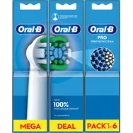 Oral-B EB20-6 Precision Clean / Głowica wymienna / 6 szt 