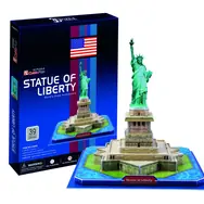 CubicFun Puzzle 3D Statua Wolności / 39 elementów / Poziom trudności: 4