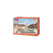 Puzzle 3D CubicFun CityLine - Warszawa / 126 elementów / 53 x 18,1 x 20,5 cm