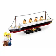 Sluban Model Bricks M38-B0835 Titanic średni / kompatybilny z Lego / Liczba figurek|części: 2|481 / od 6 lat