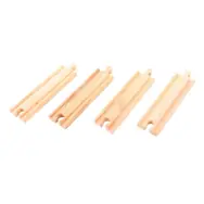 Bigjigs Rail Średnie proste tory 16cm 4szt / od 3 lat
