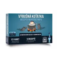 Asmodee Explosive Kittens - Przepisy na katastrofę / Czas trwania gry 15 minut / Liczba graczy 2 - 5 / od 7 lat