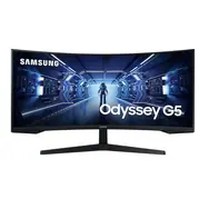 34" Samsung Odyssey G55T czarny / VA / 3440 x 1440 / 21:9 / 1ms / 2500:1 / 250cd / HDMI+DP 