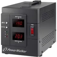 PowerWalker AVR 1500 SIV FR / regulator napięcia / 1500VA / 1200W / 2x FR