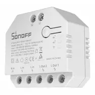 Sonoff Dual R3 / Podwójny przełącznik z pomiarem zużycia / WiFi