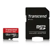 Transcend Micro SDXC 128 GB + adapter / karta pamięci / klasa 10 / UHS-I 