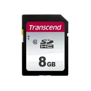 Transcend 300S 8 GB / karta pamięci SDHC / klasa 10 / R: 20 MB/s / W: 10 MB/s