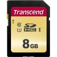 Transcend 500S 8 GB / karta pamięci SDHC / klasa 10 / UHS-I (Ultimate) / R: 95 MB/s / W: 60 MB/s