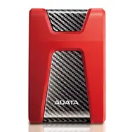 ADATA HD650 1 TB czerwony / Zewnętrzny dysk twardy / 2,5" / USB 3.2 Gen 2 - (USB 3.1)