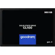 Goodram CL100 gen. 3960 GB / 2,5 cala / SATA III / 3D-NAND TLC / R: 540 MB / W: 460 MB 