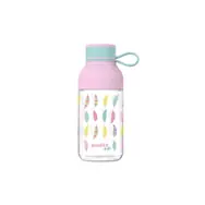 Quokka Ice Kids z paskiem 430ml Pióra / Butelka na wodę / pasek / Tritan