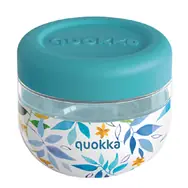 Quokka Bubble Food Jar 500 ml Akwarela Liście / Pojemnik na żywność / plastik
