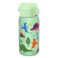 ion8 Szczelna butelka dla dzieci Dinosaur zielona 350 ml