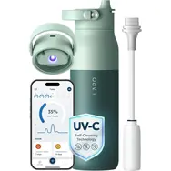 LARQ PureVis 2 680 ml, eukaliptusowa zieleń, samoczyszcząca butelka do picia ze stali nierdzewnej, sterylizacja UV