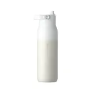 LARQ PureVis 2 1000 ml, granitowo-biała, samoczyszcząca butelka do picia ze stali nierdzewnej, sterylizacja UV