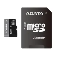 Karta pamięci ADATA Premier Micro SDHC 32 GB + adapter SD / UHS-I U1 klasa 10 / R: 30 MB/s / W: 10 MB/s