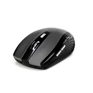 Media-Tech RATON PRO tytanowa / bezprzewodowa mysz optyczna / 1200 CPI / 2,4 GHz / 5 tl. + koło / 2x AAA