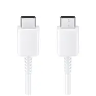 Kabel do transmisji danych Samsung Type C - Type C 3A 1,8m biały (w torbie)