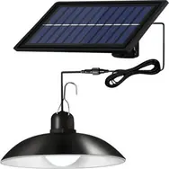Wisząca lampa solarna Superfire FF10-B czarna
