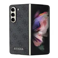 Tylna obudowa Guess 4G Charms do Samsung Galaxy Z Flip 5, szara