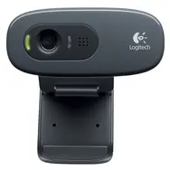 Logitech WebCam C270 HD / 1280x720px / 720p|30 kl./s / 3MPx / Mikrofon / USB
