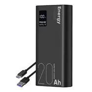 Obal:Me EnergyPulse Powerbank 20000mAh 22,5W czarny