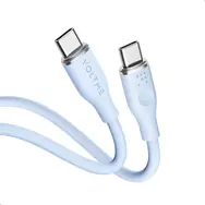 Kabel VOLTME Powerlink Moss Series CTC USB-C(M) 3A/60W 1m niebieski / 2x USB-C(M)