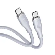 Kabel VOLTME Powerlink Moss Series CTC USB-C(M) 3A/60W 1m szary / 2x USB-C(M)