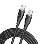 Kabel VOLTME Powerlink Moss Series CTC USB-C(M) 5A/100W 1,8m czarny / 2x USB-C(M)