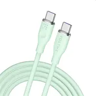 Kabel VOLTME Powerlink Moss Series CTC USB-C(M) 5A/100W 1,8m zielony / 2x USB-C(M)