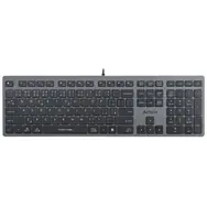 A4Tech FX50 szary / Klawiatura przewodowa / membranowa / USB / układ CZ+SK