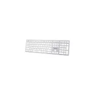 A4Tech FX50 biały / Klawiatura przewodowa / membranowa / USB / układ CZ+SK