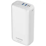 Canyon CNE-CPB301W biały / Powerbank / 30000mAh / QC 3.0 i PD 20W / 1x USB-C / 2x USB-A