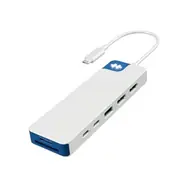Bez pudełka - stacja dokująca Targus HyperDrive Flex 9 Port Dual 4K HDMI/2x HDMI/1x USB-A/2x USB-C 100 W PD/gniazdo 3,5 mm/SD i microSD / bez pudełka