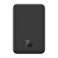Rozpakowany - Baseus P10022107113-00 czarny / Powerbank / 5000mAh / USB-C / MagSafe / 20W / rozpakowany