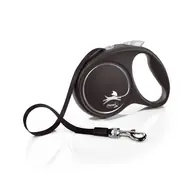 Flexi Black Design L 5m/50kg srebrna / Smycz
