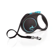 Flexi Black Design L 5m/50kg jasnoniebieski / Smycz
