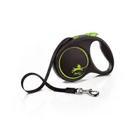 Flexi Black Design M 5m/25kg zielony / Smycz