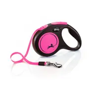 Flexi New Neon M 5m/25kg różowy / Smycz