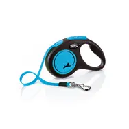 Flexi New Neon S 5m/15kg niebieska / Smycz